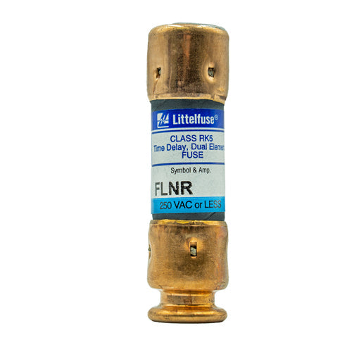 Fusible Littelfuse FLNR 4,5 A classe RK5, élément double, temporisé, 250 Vca/125 Vcc, FLNR04,5