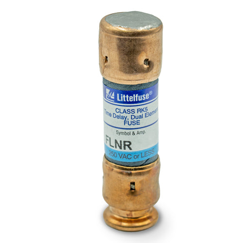 Littelfuse FLNR 8A Class RK5 Fuse, Dual Element, Time Delay, 250Vac/125Vdc, FLNR008