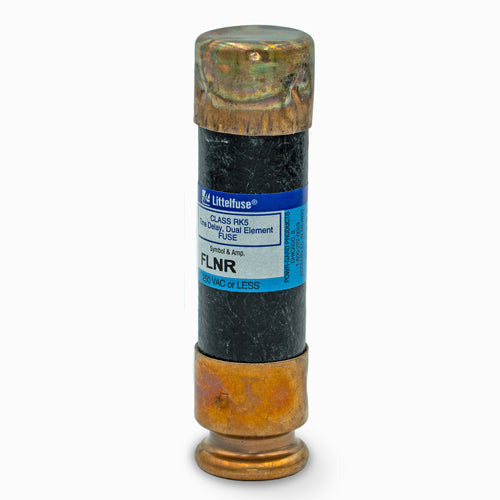 Littelfuse FLNR 50A Class RK5 Fuse, Dual Element, Time Delay, 250Vac/125Vdc, FLNR050