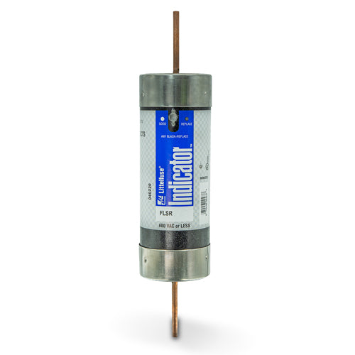 Littelfuse FLSR_ID 600A Class RK5 Fuse, Dual Element, Time Delay, With Indication, 600Vac/300Vdc, FLSR600ID