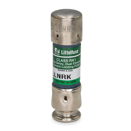 Littelfuse LLNRK 2.25A CLASS RK1 Fuse, Dual Element, Time-Delay, 250Vac/125Vdc, LLNRK2.25