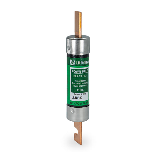 Fusible Littelfuse LLNRK 80A CLASSE RK1, élément double, temporisé, 250 Vca/125 Vcc, LLNRK080