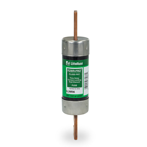 Fusible Littelfuse LLNRK 350A CLASSE RK1, élément double, temporisé, 250 Vca/125 Vcc, LLNRK350